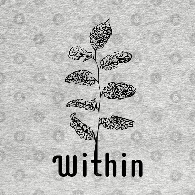 Within - Stylish Alternative Typographic Design by Davey's Designs